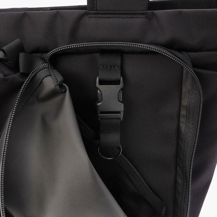 ブリーフィング BRIEFING ソリッドウェーブ トールトート BRA253T02 BLACK ブラック メンズ レディース 2025秋冬モデル トートバッグ ビジネス カジュアル 通勤の画像