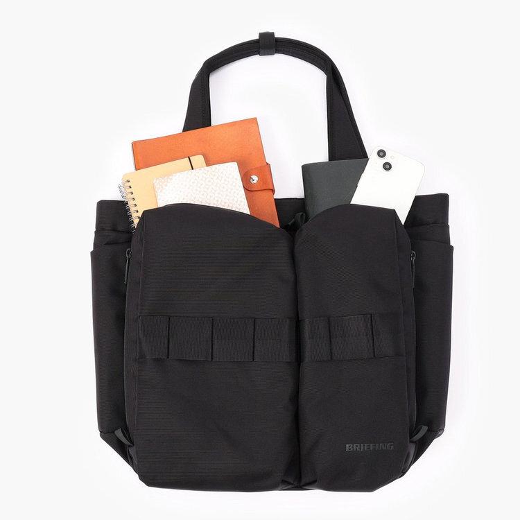 ブリーフィング BRIEFING ソリッドウェーブ トールトート BRA253T02 BLACK ブラック メンズ レディース 2025秋冬モデル トートバッグ ビジネス カジュアル 通勤の画像