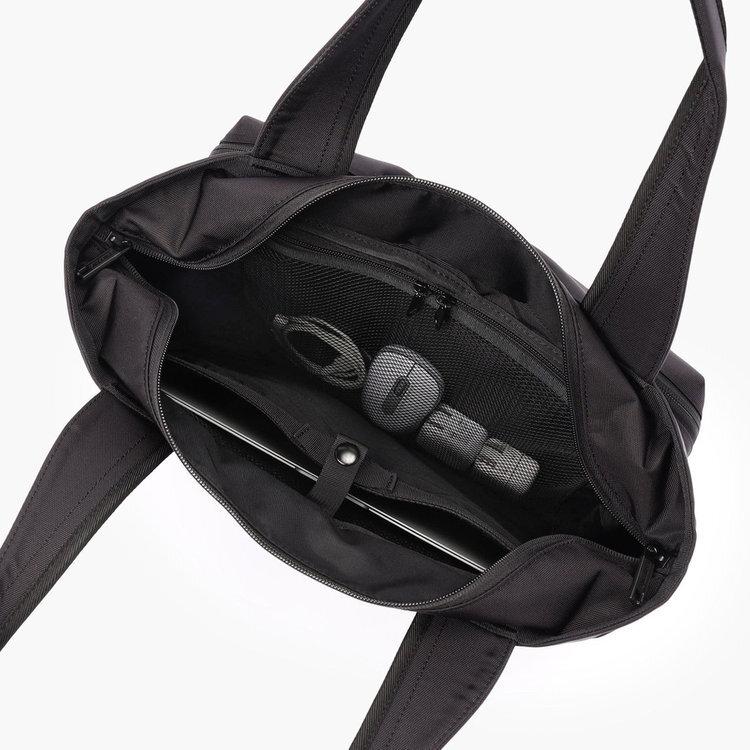 ブリーフィング BRIEFING ソリッドウェーブ トールトート BRA253T02 BLACK ブラック メンズ レディース 2025秋冬モデル トートバッグ ビジネス カジュアル 通勤の画像