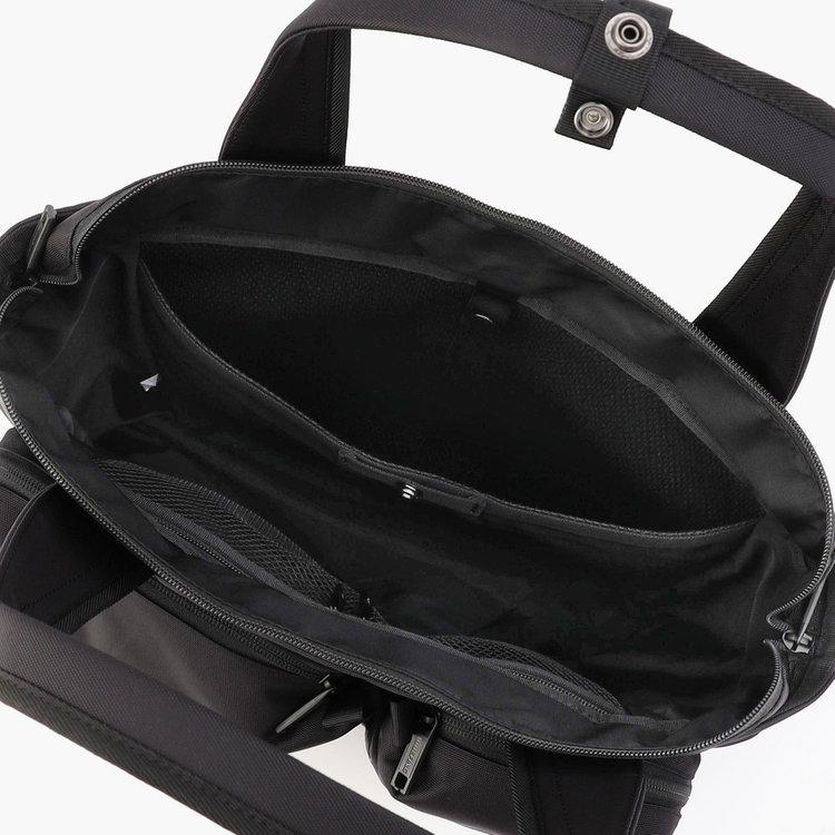 ブリーフィング BRIEFING ソリッドウェーブ トールトート BRA253T02 BLACK ブラック メンズ レディース 2025秋冬モデル トートバッグ ビジネス カジュアル 通勤の画像