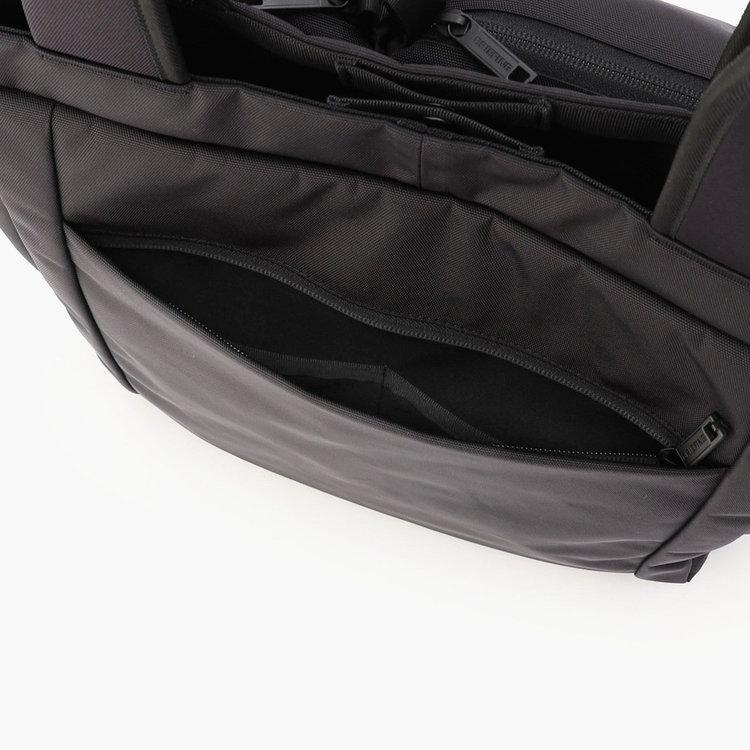 ブリーフィング BRIEFING ソリッドウェーブ トールトート BRA253T02 BLACK ブラック メンズ レディース 2025秋冬モデル トートバッグ ビジネス カジュアル 通勤の画像