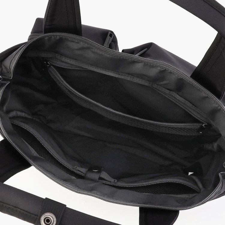 ブリーフィング BRIEFING ソリッドウェーブ トールトート BRA253T02 BLACK ブラック メンズ レディース 2025秋冬モデル トートバッグ ビジネス カジュアル 通勤の画像