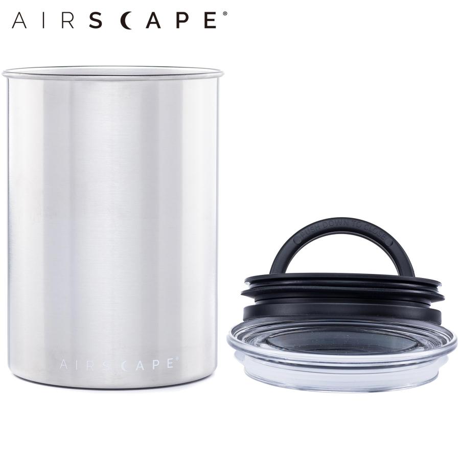 ★5%OFFクーポン 7/18-20★ エアスケープ Airscape ストレージキャニスター M AS-ST 正規品 キャニスター 保存容器 密閉保存 コーヒー豆 新鮮保存 食品保存 | ブランド登録なし | 03