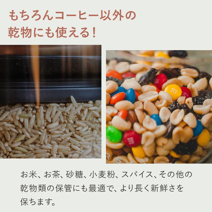 ★5%OFFクーポン 7/15限定★ エアスケープ Airscape ストレージキャニスター L AS-ST 正規品 キャニスター 保存容器 密閉保存 コーヒー豆 新鮮保存 食品保存 | ブランド登録なし | 11