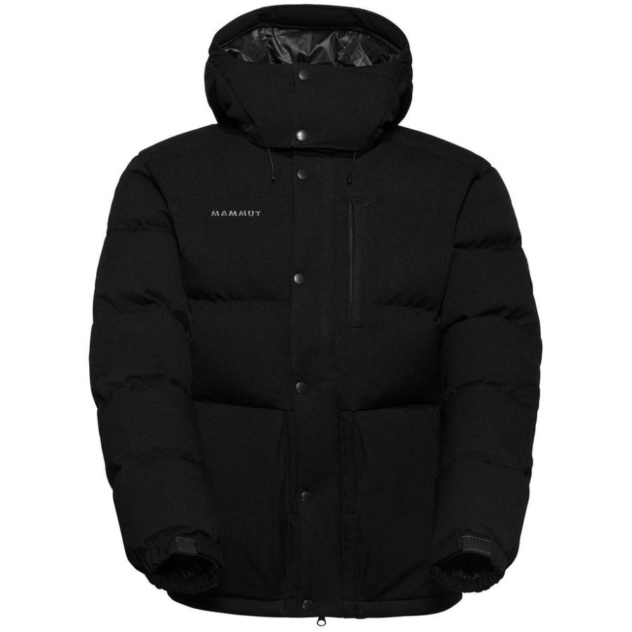 MAMMUT フード付きダウンジャケット ブラック MAMMUT（マムート） ローゼグ 2.0 IN フード付きジャケット アジアン