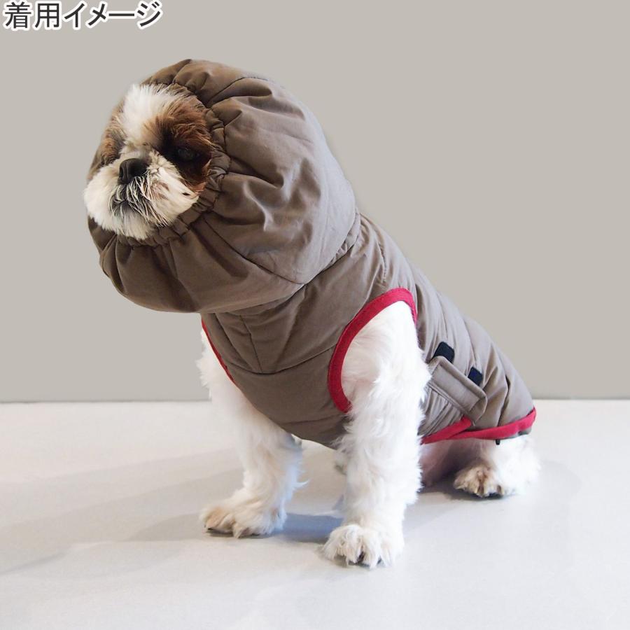 新作 peak 小型犬ダウンウェア　スヌーズ付きブラウン　美品・試着のみ Dog Down Jacket| スノーピーク(Snow Peak)