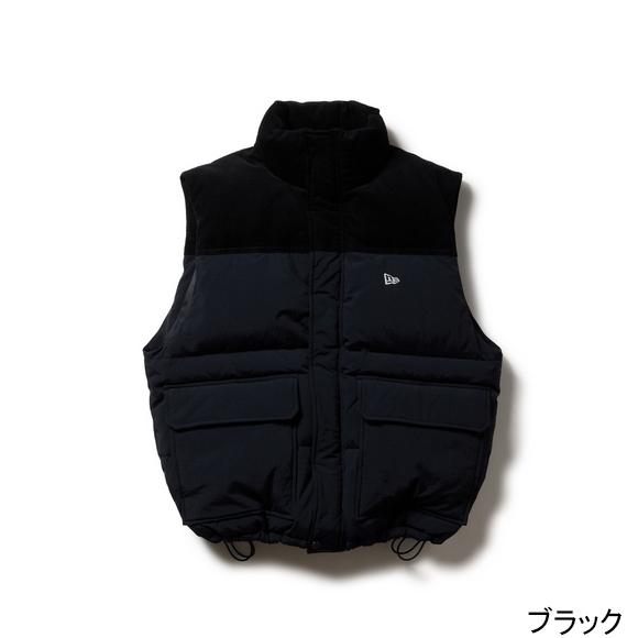ニューエラ NEW ERA ダウンベスト コンビ メンズ レディース アウター カジュアル タウンユース 旅行 アクティビティ クリスマス ベスト_5