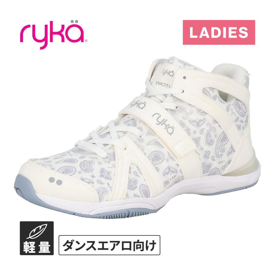 ライカ（Leica） ryka テナシティー E1270M 1300 ホワイト/ペイズリー