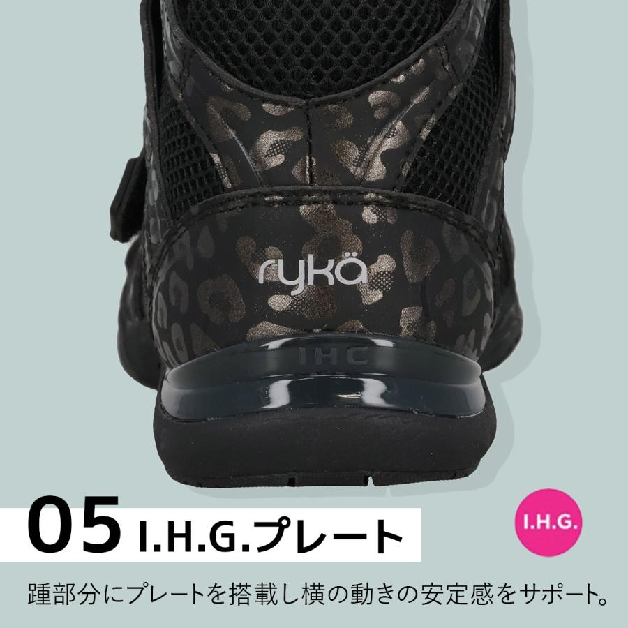 ライカ（Leica） ryka テナシティー E1270M 2077 ブラック/レオパード