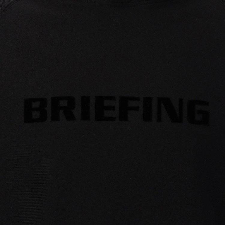 BRIEFING（ブリーフィング） ロゴフーディー BRG253M47 BLACK ブラック