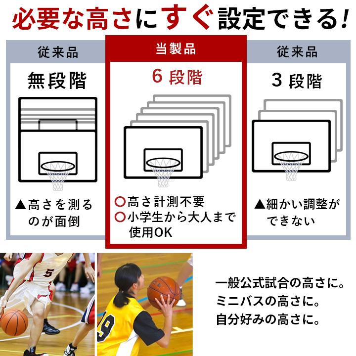 LEADING EDGE（リーディングエッジ） バスケットゴール PG 6段階高さ