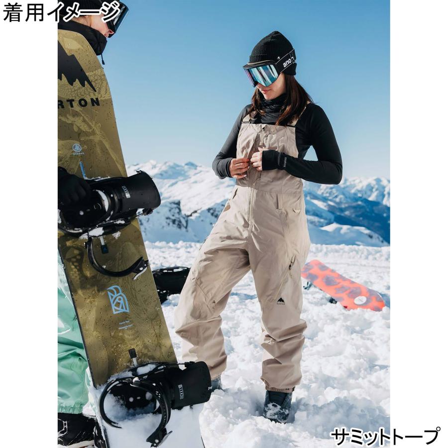 スノーボードウェア バートン ウェア ビブパンツ Sレディース
