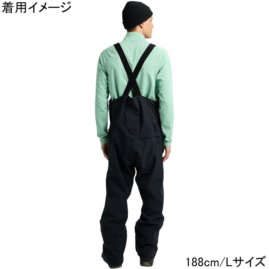 ウィンタースポーツ BURTON ブラック ビブパンツ