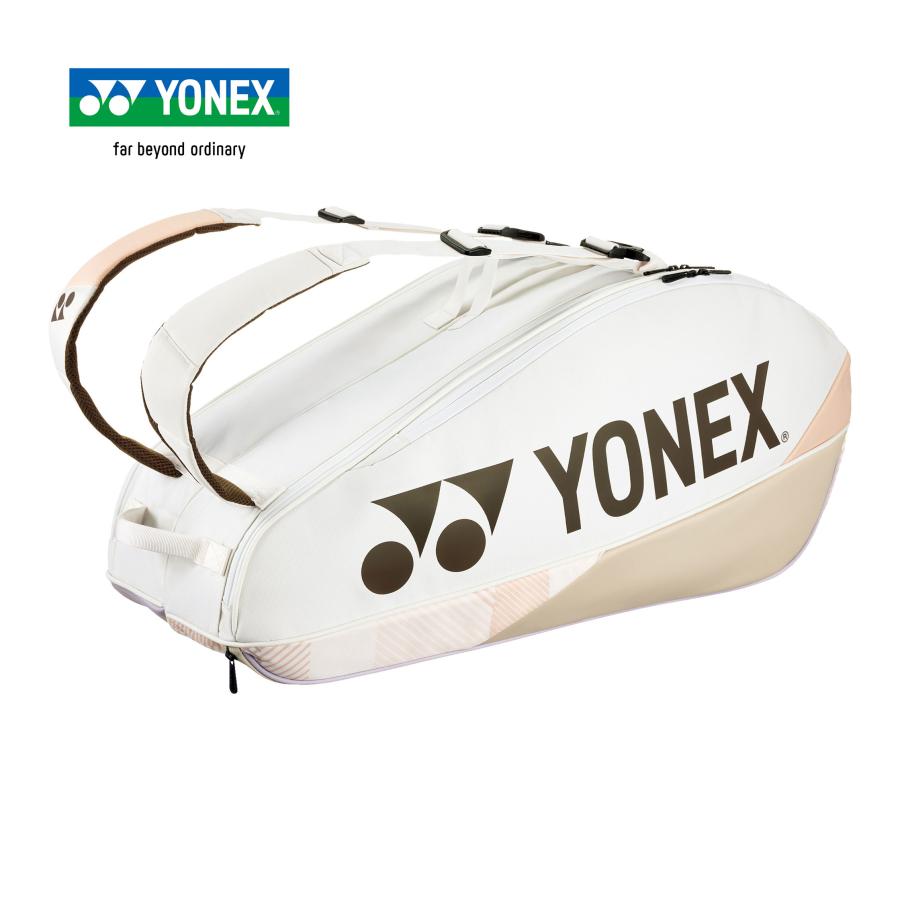 YONEXバドミントンラケット　2本 YONEX（ヨネックス） ラケットバッグ6 BAG2402R 194 サンドベージュ