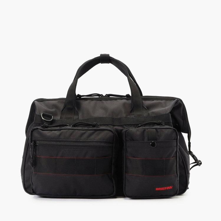 ブリーフィング BRIEFING ワイドツールボストン M BRA253N07 BLACK ブラック 2025秋冬モデル アウトドアバッグ ボストンバッグ 鞄 かばん ツールバッグ_1
