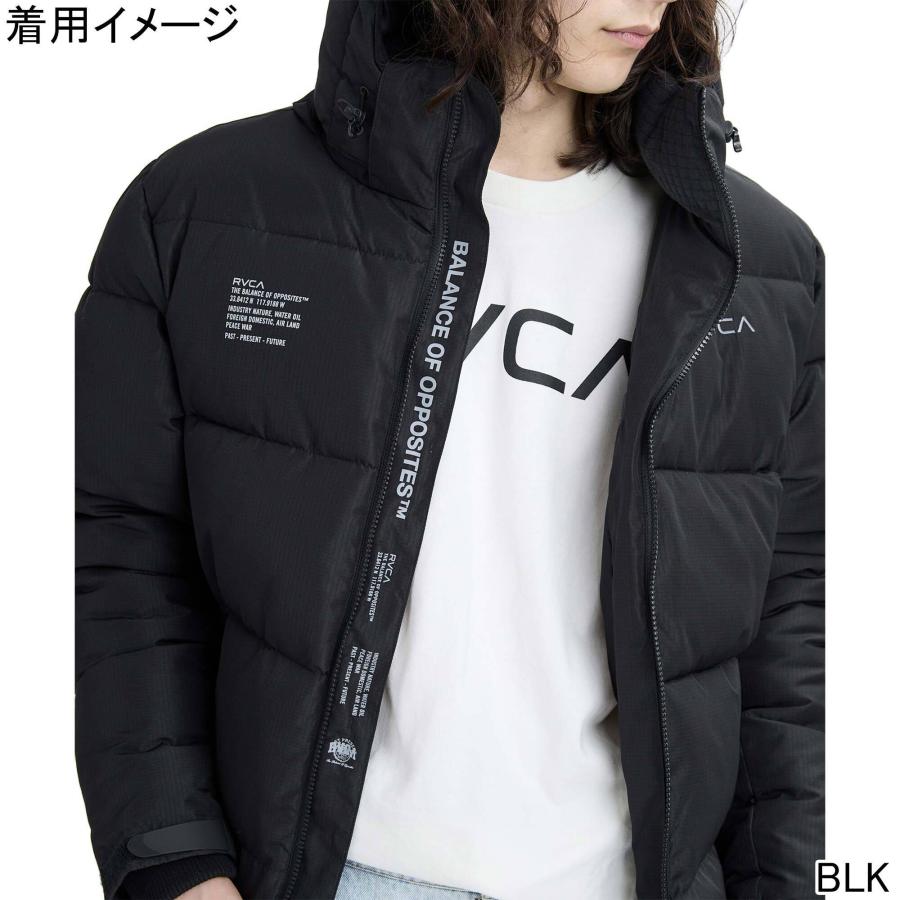 RVCA（ルーカ） バックプリント パファージャケット BF042760 メンズ