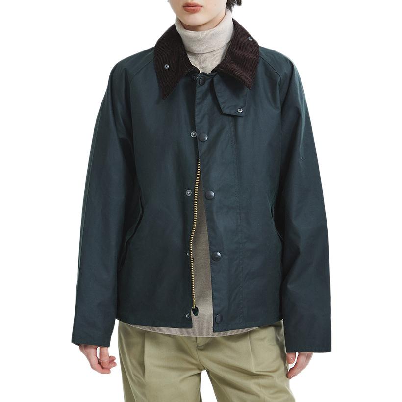 Barbour 【 トランスポート】ワックスショートジャケットセージグリーン38 Barbour（バブアー） トランスポート ワックス ショート ジャケット