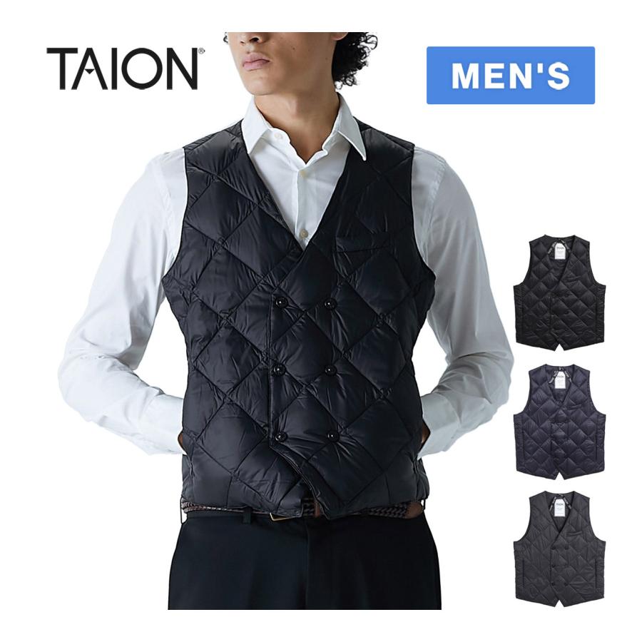 TAION（タイオン） ☆1/5までポイント5倍☆ シティ ダブル ダウンジレ