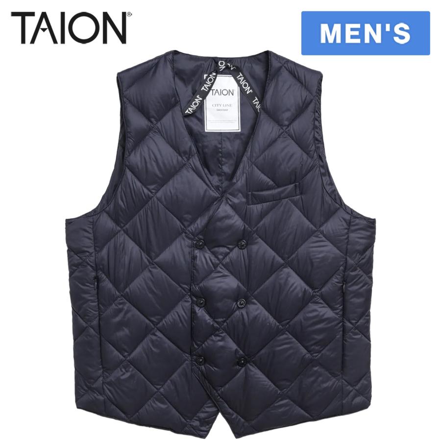 TAION（タイオン） ☆1/5までポイント5倍☆ シティ ダブル ダウンジレ