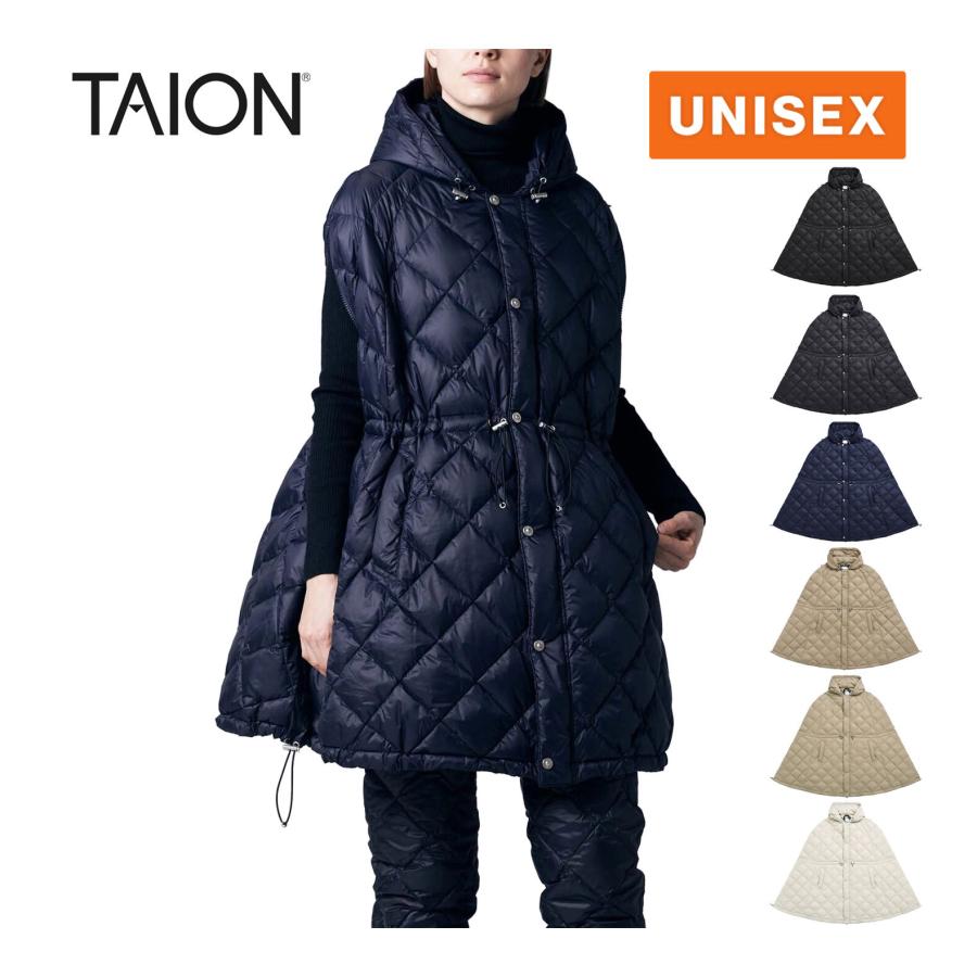 TAION（タイオン） シティ ダウンケープ TAION-CPCI メンズ レディース