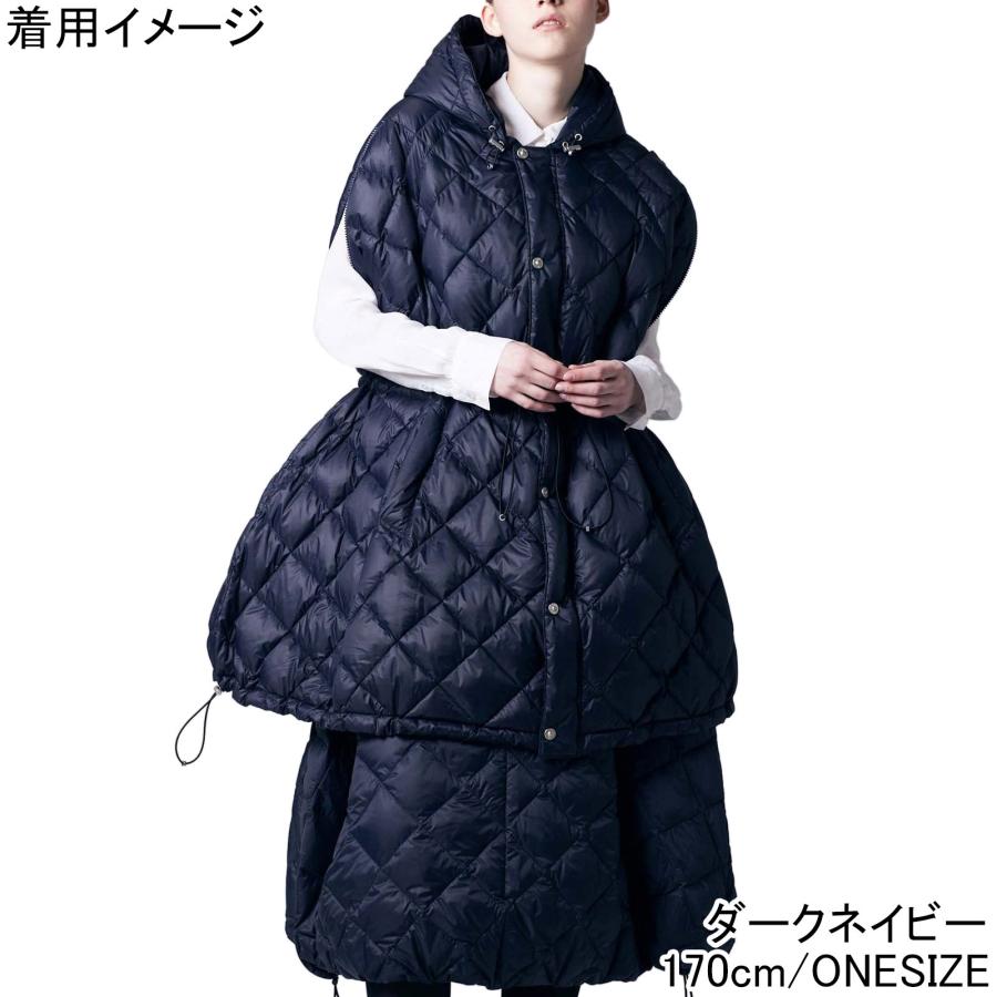 TAION（タイオン） シティ ダウンケープ TAION-CPCI メンズ レディース