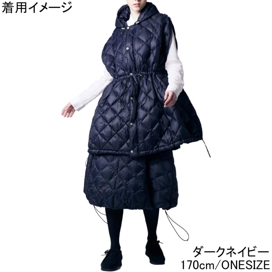 TAION（タイオン） シティ ダウンケープ TAION-CPCI メンズ レディース