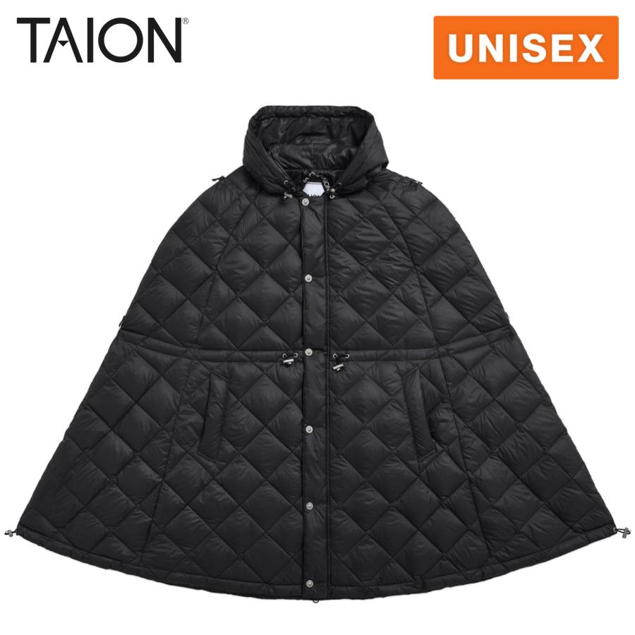 TAION（タイオン） シティ ダウンケープ TAION-CPCI メンズ レディース