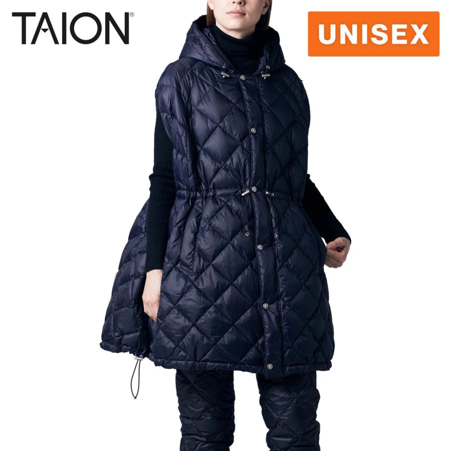 TAION（タイオン） シティ ダウンケープ TAION-CPCI メンズ レディース