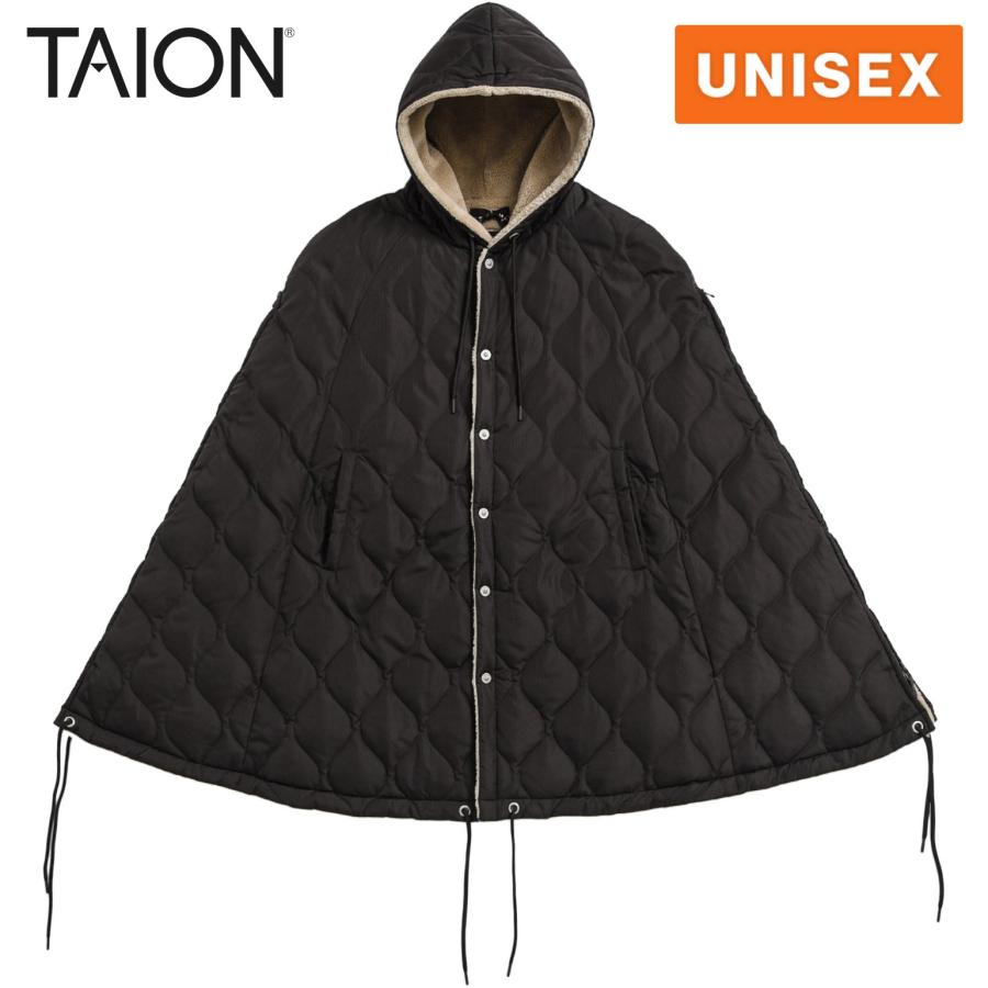 TAION（タイオン） ミリタリー ダウンケープ TAION-CPML-1 メンズ