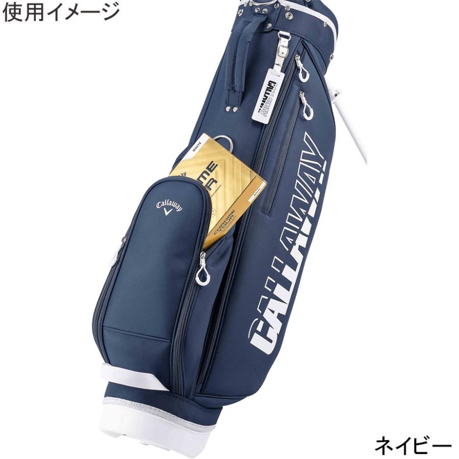 美品Callaway GOLF ゴルフキャリーバッグ　スタンドタイプ青灰 Callaway（キャロウェイ） アトラクティブ スタンド 25 JM メンズ
