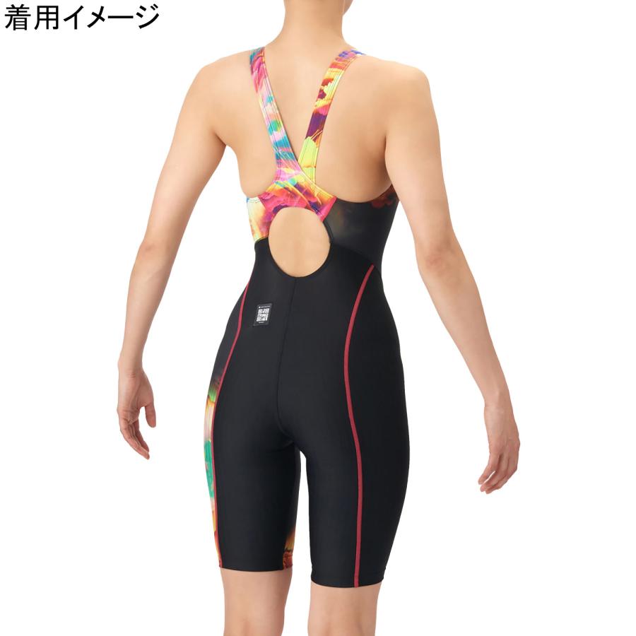 ★26年春夏新商品★ アリーナ arena レーシングワンピーススパッツ AS6SRC70L BKYL ブラック×イエロー レディース 2026春夏モデル 水着 スイムウェアの画像