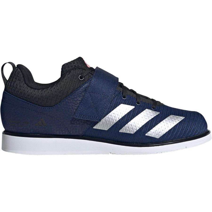 アディダス adidas パワーリフト 5 ウエイトリフティング JP6201 ダークブルー/シルバーメタリック/ルシッドレッド ダークブルー/シルバー/レッド メンズの画像