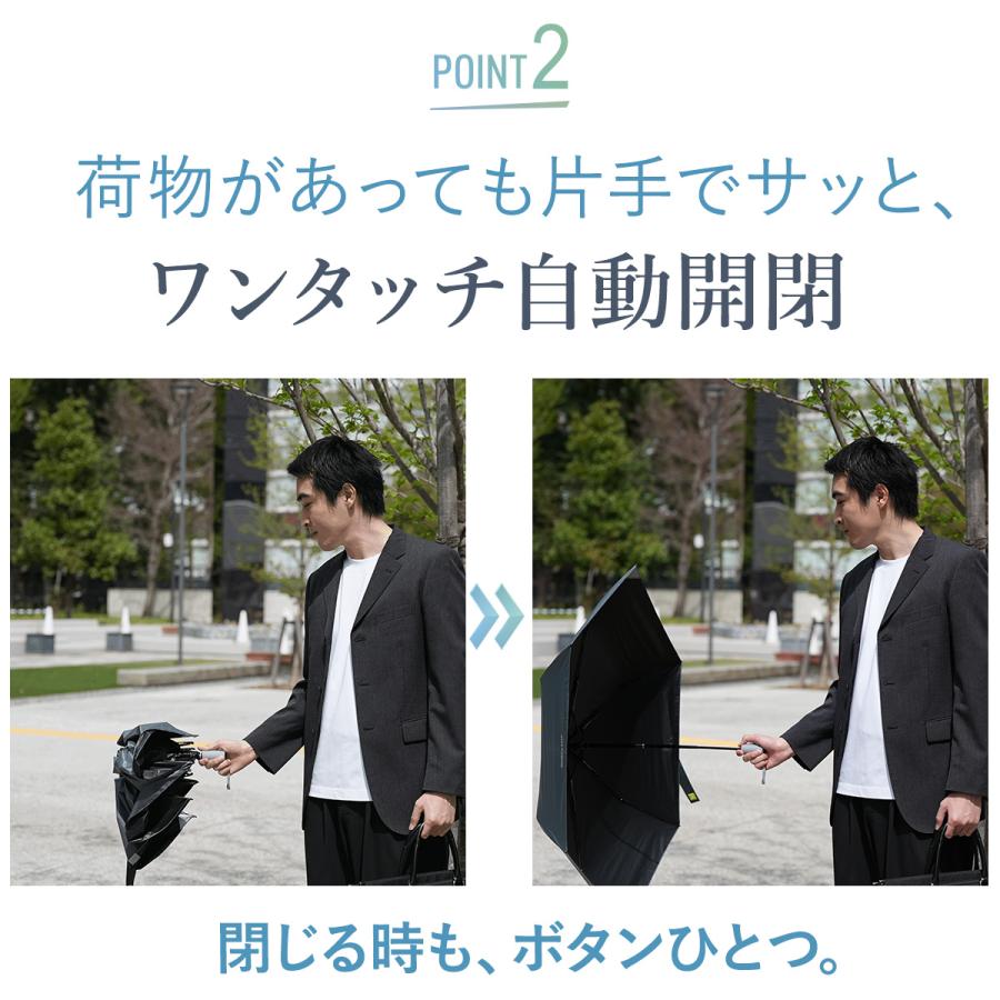 QUICKCAMP（クイックキャンプ） ワンタッチ日傘 晴雨兼用 QC×-0&