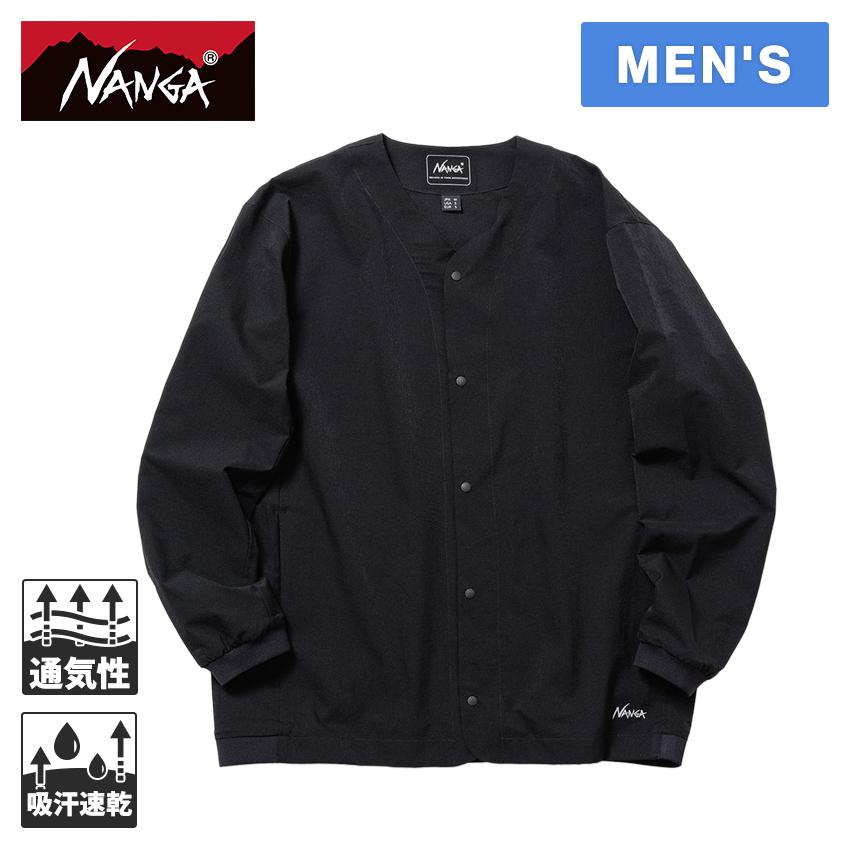 チャコット　ノーソーイング　黒　カーディガン　Mサイズ NANGA（ナンガ） ドットエア（R） コンフィ カーディガン N2500-1T302A
