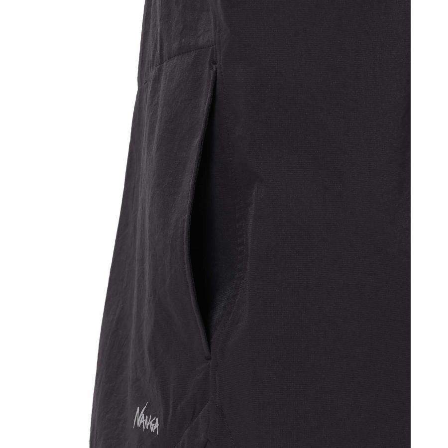 ナンガ NANGA ドットエア（R） コンフィー ロングスリーブシャツ NW2411-1E905 P.BLK P.ブラック メンズ 長袖シャツ レギュラーカラー トップス 羽織りの画像