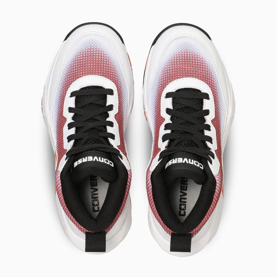 CONVERSE（コンバース） ヴィックスター MID 33500480 ホワイト/レッド