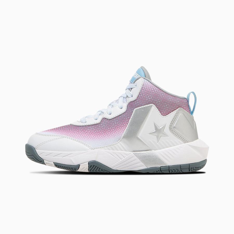CONVERSE（コンバース） ヴィックスター MID 33500482 ホワイト/ピンク