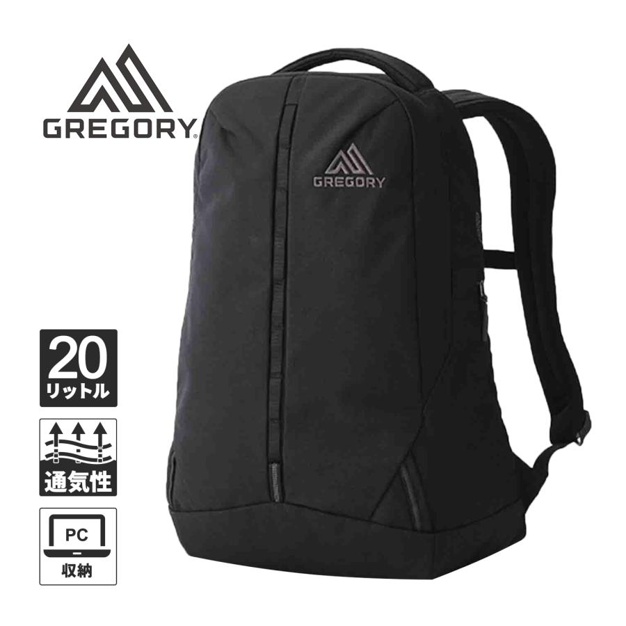 GREGORY ブラック バックパック GREGORY（グレゴリー） アウトセット20 1578140581 オニクスブラック