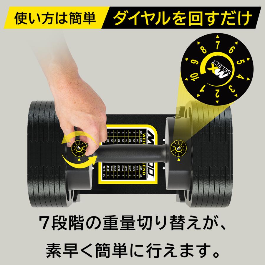 ☆10%OFFクーポン 5/23-24☆ 可変式ダンベル 32kg 2個セット 【5.9kg