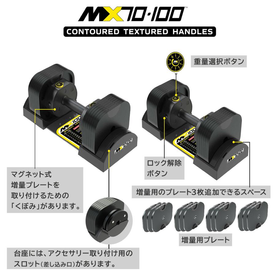 ア*ス様 可変式ダンベル 32kg ×2個セット｜引き取り限定｜使用感あり 可変式ダンベル 32kg 2個セット 【5.9kg〜32.2kg 約5kg刻み 7段階