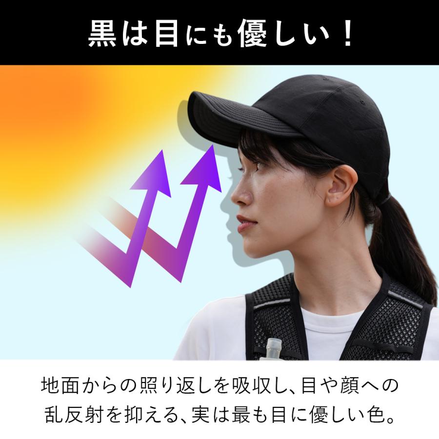 QUICKCAMP（クイックキャンプ） 日傘キャップ 東レ サマーシールド