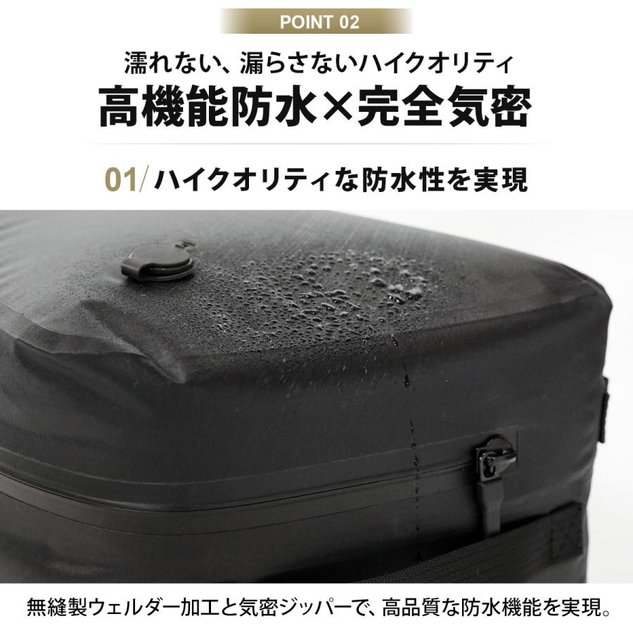 圧縮バッグ 11L 25L ＆ ポンプセット 衣類 圧縮袋 最大80％圧縮 防水 完全密閉 ワイドジッパー設計 手洗い可 手押し圧縮 機内持ち込み 旅行 出張 180日保証 | COMPASS+ | 06