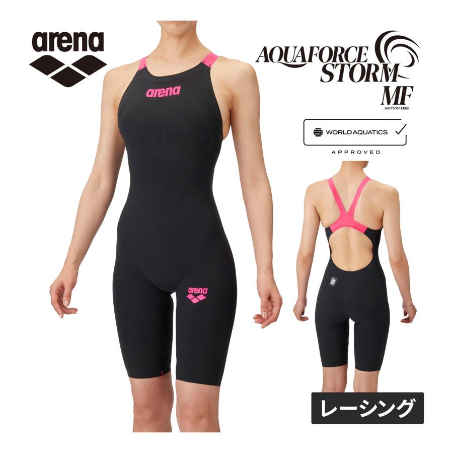 アリーナ（arena） レーシングワンピーススパッツ AS6SRC02L BKPK