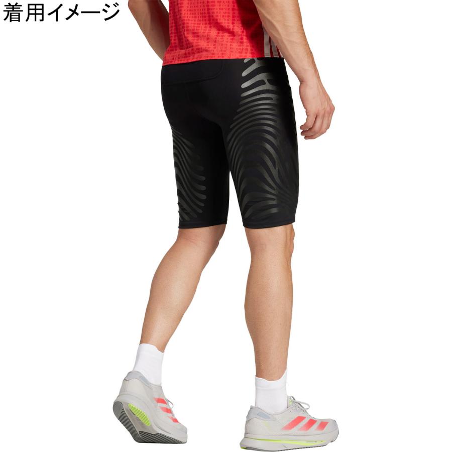 【即発送】【新品未使用】アディゼロ コントロール ランニングショートレギンス M adidas（アディダス） アディゼロ コントロール ランニングショート