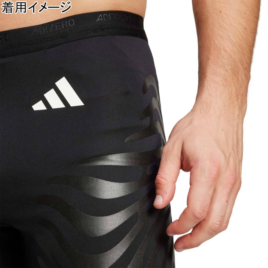  アディゼロ コントロール ハーフタイツ レギンス XS adidas（アディダス） アディゼロ コントロール ランニングショート