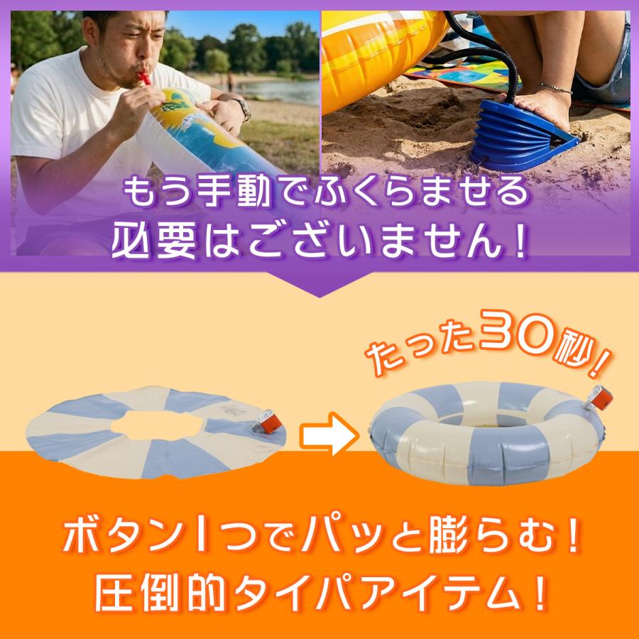 ボリック VOLLYC ナノポンプ5 オレンジ airftvyc 送料無料 エアポンプ