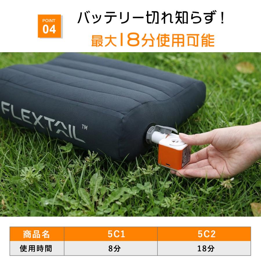 ボリック VOLLYC ナノポンプ5 オレンジ airftvyc 送料無料 エアポンプ