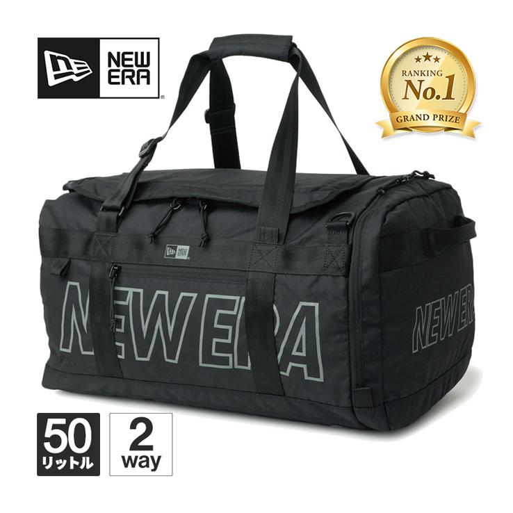 美品✨NEW ERA ニューエラ ボストンバッグ ダッフルバッグ 大容量50L NEW ERA（ニューエラ） クラブ ダッフルバッグ 50L 2Way 14750917 BLK