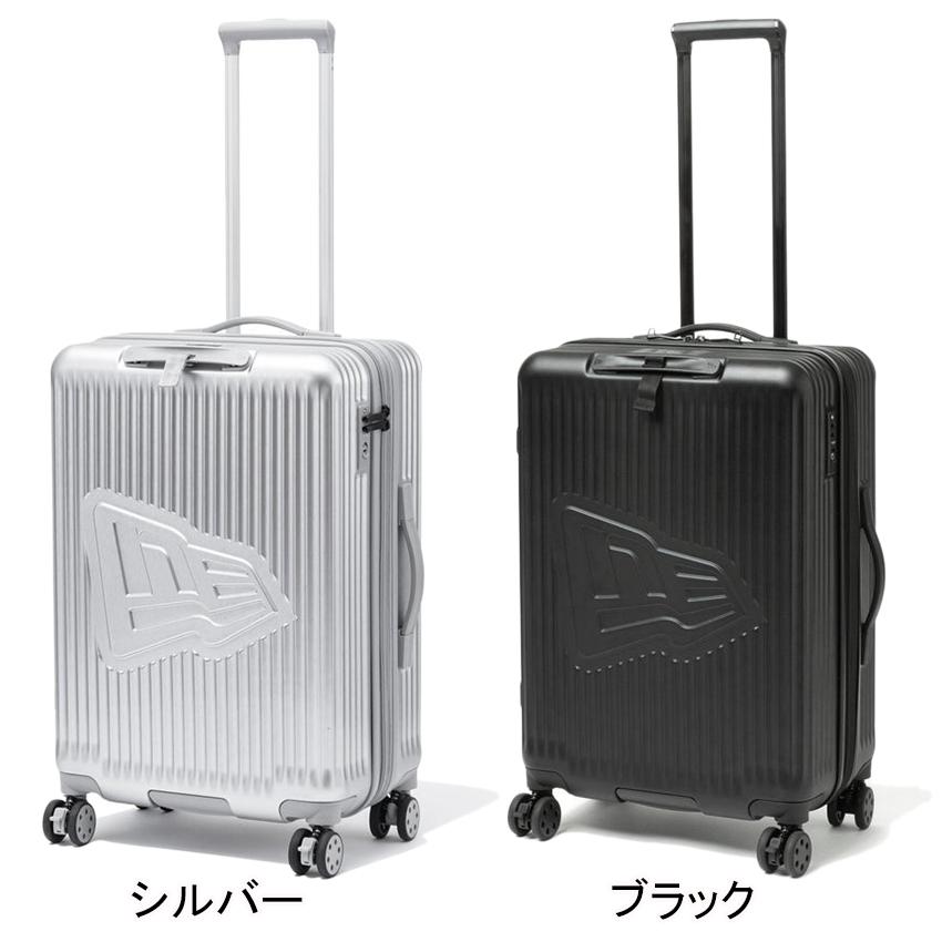 ニューエラ NEW ERA ホイール キャリーケース ミディアム スーツケース キャリーバッグ 鞄 かばん 3〜5泊 機内持込不可 拡張機能搭載 旅行 出張の画像