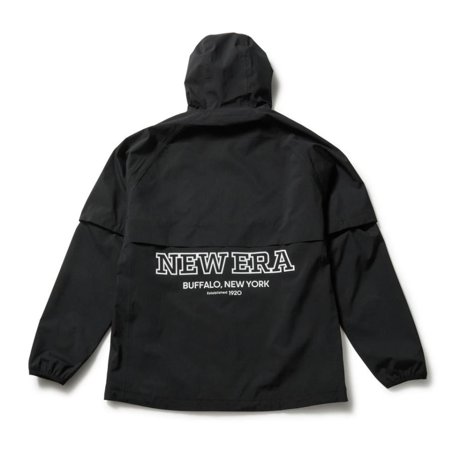 NEW ERA ニューエラ レインジャケット ブラック ゴルフ M NEW ERA（ニューエラ） ニューエラゴルフ NEW ERA GOLF レイン